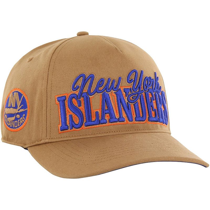 Men's '47 Tan New York Islanders Barnes Hitch Adjustable Hat, Isl Team