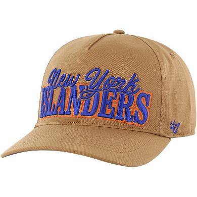 Men's '47 Tan New York Islanders Barnes Hitch Adjustable Hat