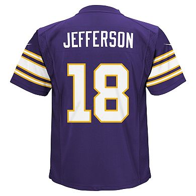 Toddler Nike Justin Jefferson Purple Minnesota Vikings Alternate Game Jersey