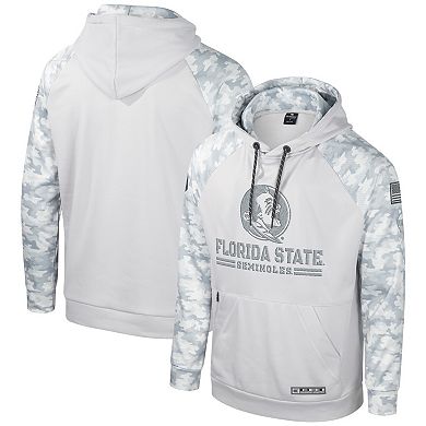 Men's Colosseum Gray Florida State Seminoles OHT Military Appreciation ...