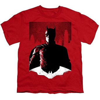 The Batman Noir Batman Short Sleeve Youth T-shirt