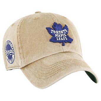 Men's '47 Khaki Toronto Maple Leafs Earldor Clean Up Adjustable Hat