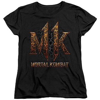 Mortal Kombat 11 Mk11 Lava Short Sleeve Women´s T-Shirt