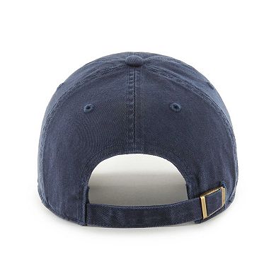 Women's '47 Navy Denver Nuggets Confetti Undervisor Clean Up Adjustable Hat