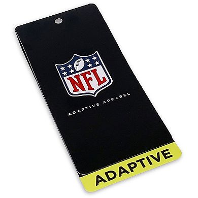 Men's Black Las Vegas Raiders Hands Off Long Sleeve Adaptive T-Shirt