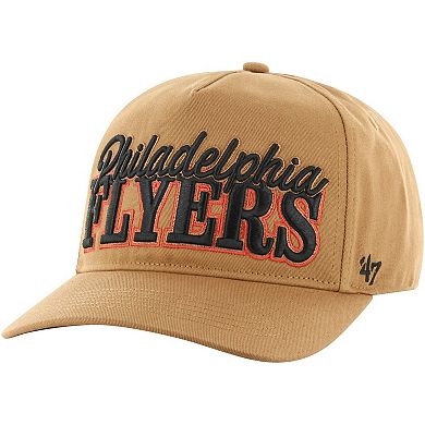 Men's '47 Tan Philadelphia Flyers Barnes Hitch Adjustable Hat