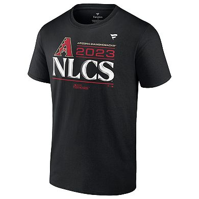 Youth Fanatics Branded Black Arizona Diamondbacks 2023 Division Series Winner Locker Room T-Shirt