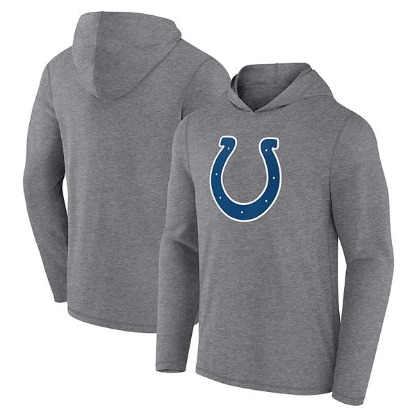 Men's Fanatics Branded Heather Gray Indianapolis Colts Primary Logo ...