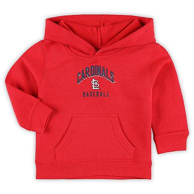 Infant Red/Heather Gray St. Louis Cardinals Play by Play Pullover Hoodie & Pants Set