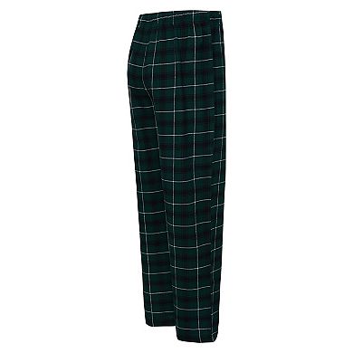 Men's Concepts Sport Green/Black Minnesota Wild Arctic T-Shirt & Pajama Pants Sleep Set