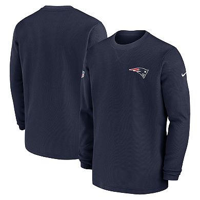 Men's Nike Navy New England Patriots 2023 Sideline Throwback Heavy 