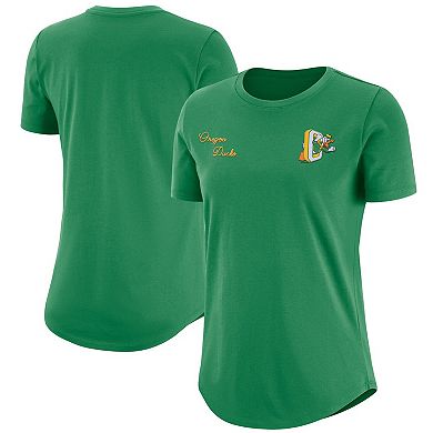 Women's Nike Green Oregon Ducks Alternate Logo T-Shirt
