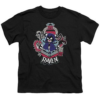Teen Titans Go Raven Short Sleeve Youth T-shirt
