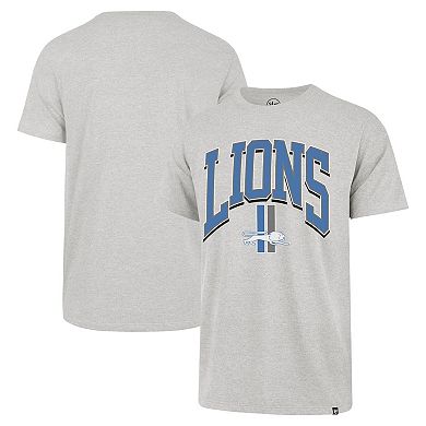 Men's '47 Gray Detroit Lions Walk Tall Franklin T-Shirt