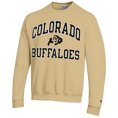 Men's Champion  Gold Colorado Buffaloes High Motor Pullover Sweatshirt