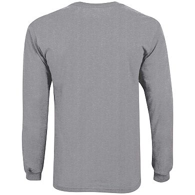 Youth Champion Gray Colorado Buffaloes Arch Over Logo Long Sleeve Jersey T-Shirt