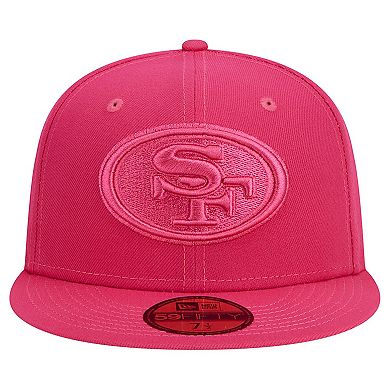 Men's New Era Pink San Francisco 49ers Color Pack 59FIFTY Fitted Hat