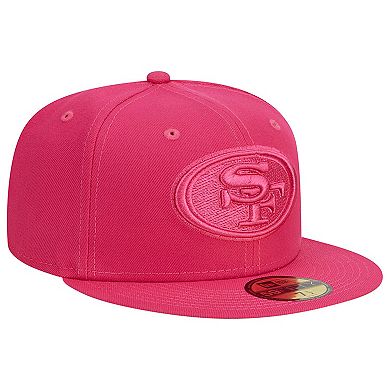 Men's New Era Pink San Francisco 49ers Color Pack 59FIFTY Fitted Hat