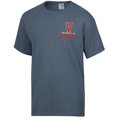 Men's Comfort Wash Steel Virginia Cavaliers Vintage Logo T-Shirt