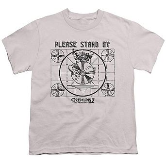 Gremlins 2 Please Stand By Short Sleeve Youth T-shirt