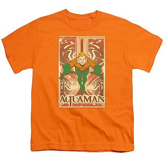 Dc Comics Aquaman Aquaman Short Sleeve Youth T-shirt