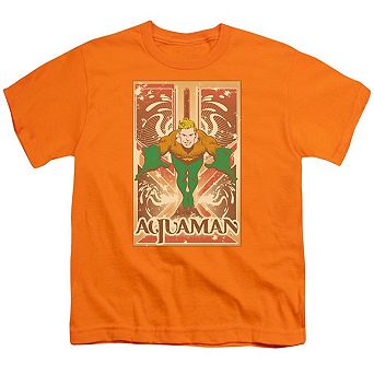 Dc Comics Aquaman Aquaman Short Sleeve Youth T-shirt