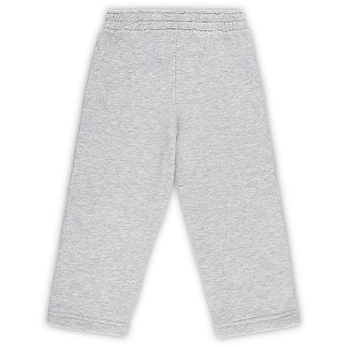 Toddler Navy/Gray Cleveland Guardians Play-By-Play Pullover Fleece Hoodie & Pants Set