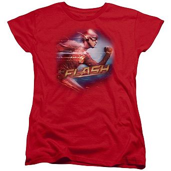 The Flash Fastest Man Short Sleeve Womens T-shirt