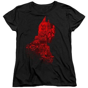 The Batman (2022) News Silhouette Short Sleeve Women´s T-Shirt