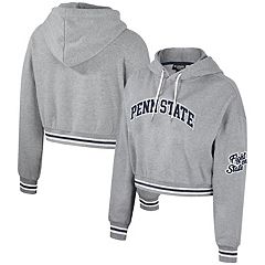 Penn State Pitch Grey Twist Performance Hooded Sweatshirt Nittany