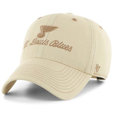 Women's '47 Cream St. Louis Blues Haze Clean Up Adjustable Hat