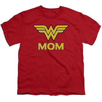 Dco Wonder Woman Mom Short Sleeve Youth T-shirt