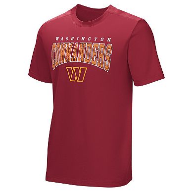Men's Burgundy Washington Commanders Home Team Adaptive T-Shirt