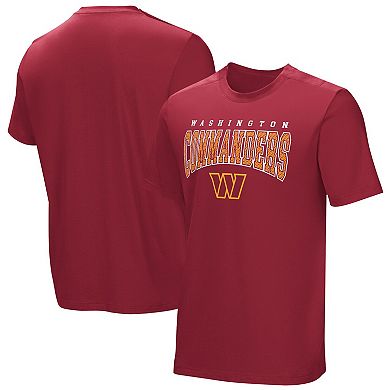 Men's Burgundy Washington Commanders Home Team Adaptive T-Shirt