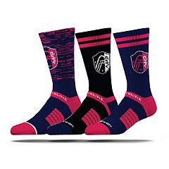 Men's LAFC Strideline Premium 3-Pack Knit Crew Socks Set
