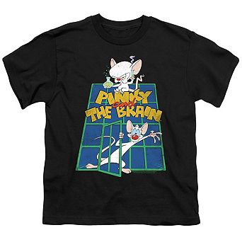 Pinky And The Brain Ol Standard Short Sleeve Youth T-shirt
