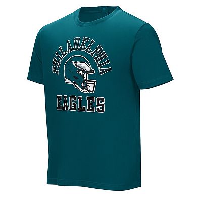 Men's Green Philadelphia Eagles Field Goal Assisted T-Shirt