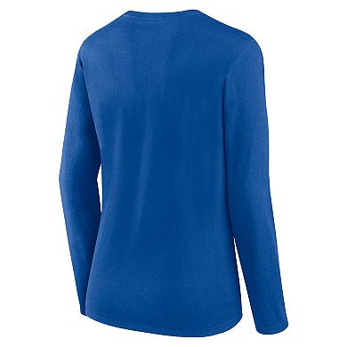 Women's Fanatics Branded Royal New England Patriots Next Long Sleeve T-Shirt