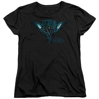 Fantastic Beasts Swooping Evil Short Sleeve Womens T-shirt