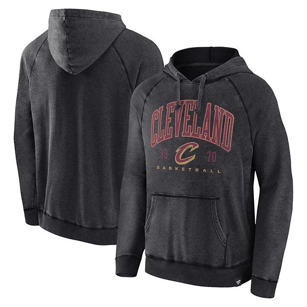 Men's Fanatics Branded Heather Charcoal Cleveland Cavaliers Foul ...