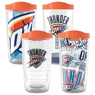 Tervis Oklahoma City Thunder Four-Pack 16oz. Classic Tumbler Set