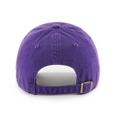 Women's '47 Purple Sacramento Kings Confetti Undervisor Clean Up Adjustable Hat