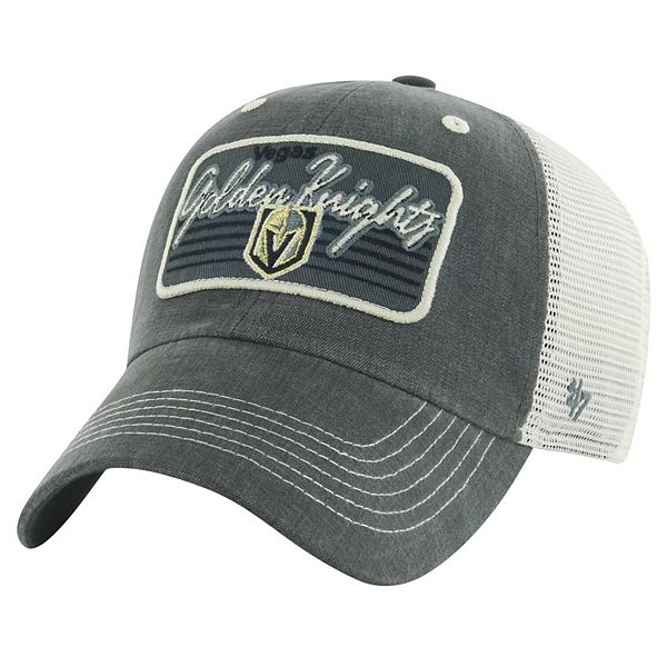 Men's '47 Charcoal Vegas Golden Knights Five Point Patch Clean Up ...