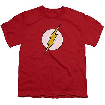 Dc Comics Flash Flash Logo Short Sleeve Youth T-shirt