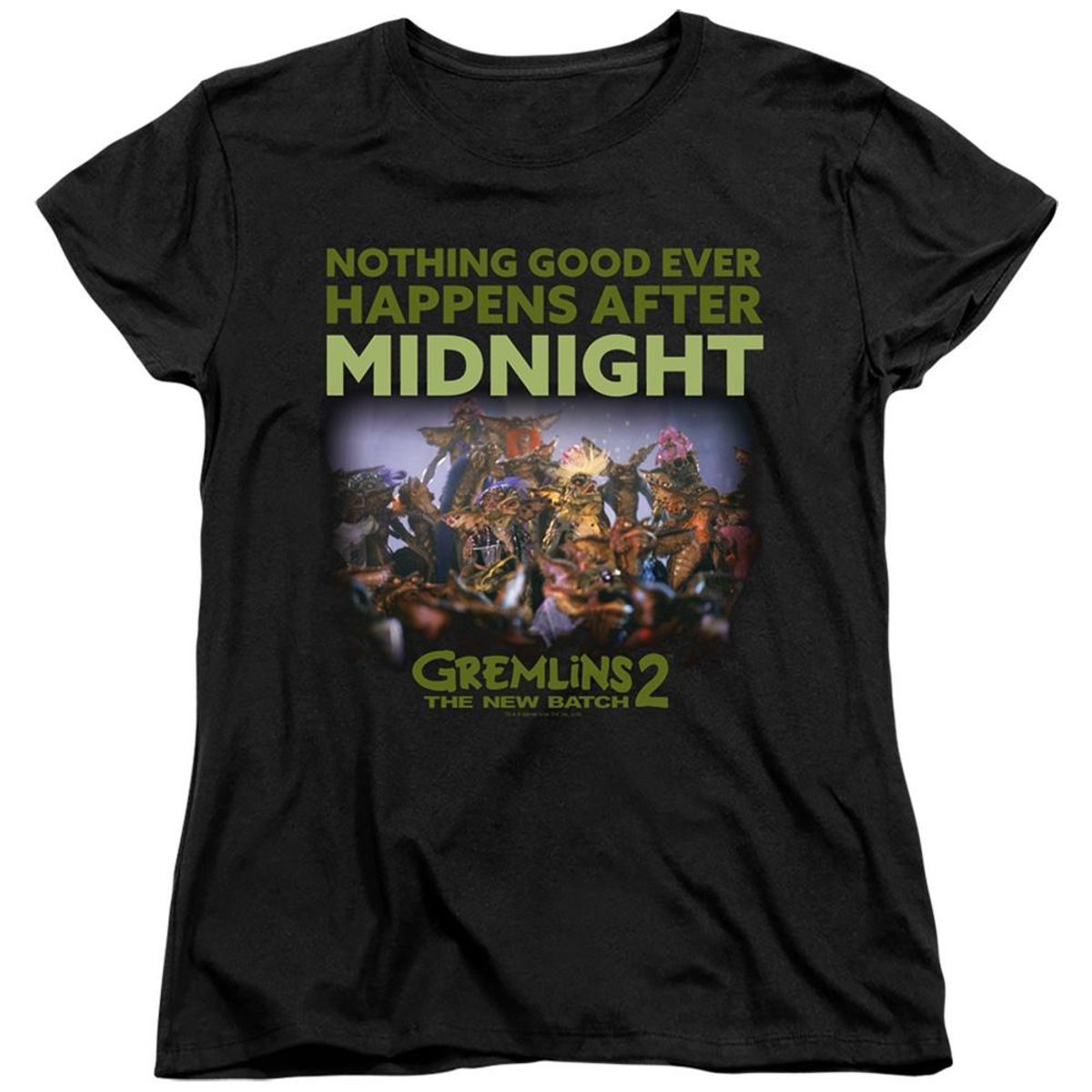 LOGOSHIRT - Gremlins - Na middernacht - Easyfit T-Shirt - zwart - Gelicentieerd origineel ontwerp, Maat S