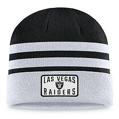 Women's Fanatics Branded Black Las Vegas Raiders Cuffed Knit Hat with Pom