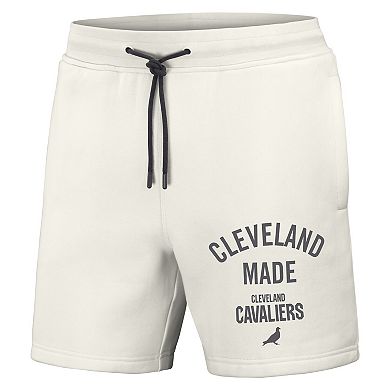 Men's NBA x Staple Cream Cleveland Cavaliers Heavyweight Fleece Shorts