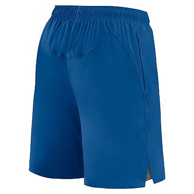 Men's Fanatics Branded Blue Colorado Avalanche Authentic Pro Tech Shorts