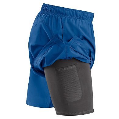 Men's Fanatics Branded Blue Colorado Avalanche Authentic Pro Tech Shorts
