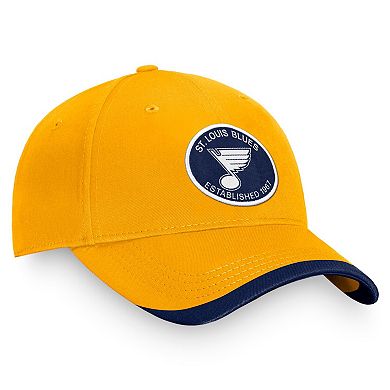 Men's Fanatics Branded Gold St. Louis Blues Fundamental Adjustable Hat